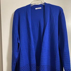 89th & Madison Lightweight Eyelet Detailed Sweater/NEW